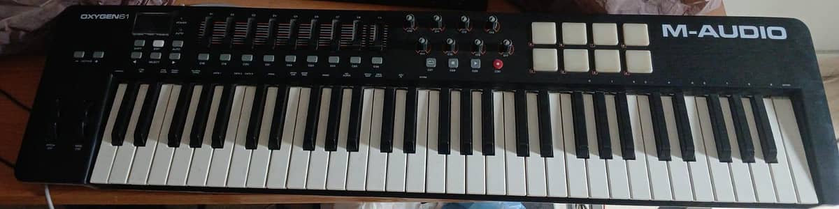 M audio oxygen 61