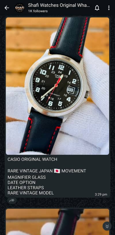 CASIO MTP 1132 watch for sale