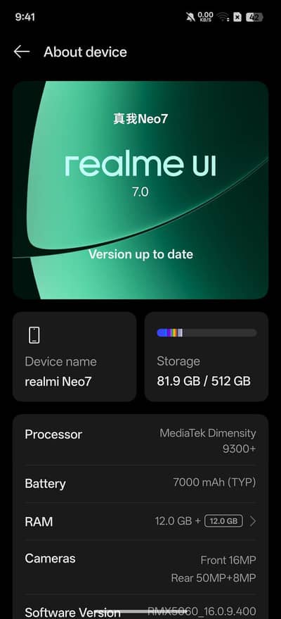 Realme Neo7