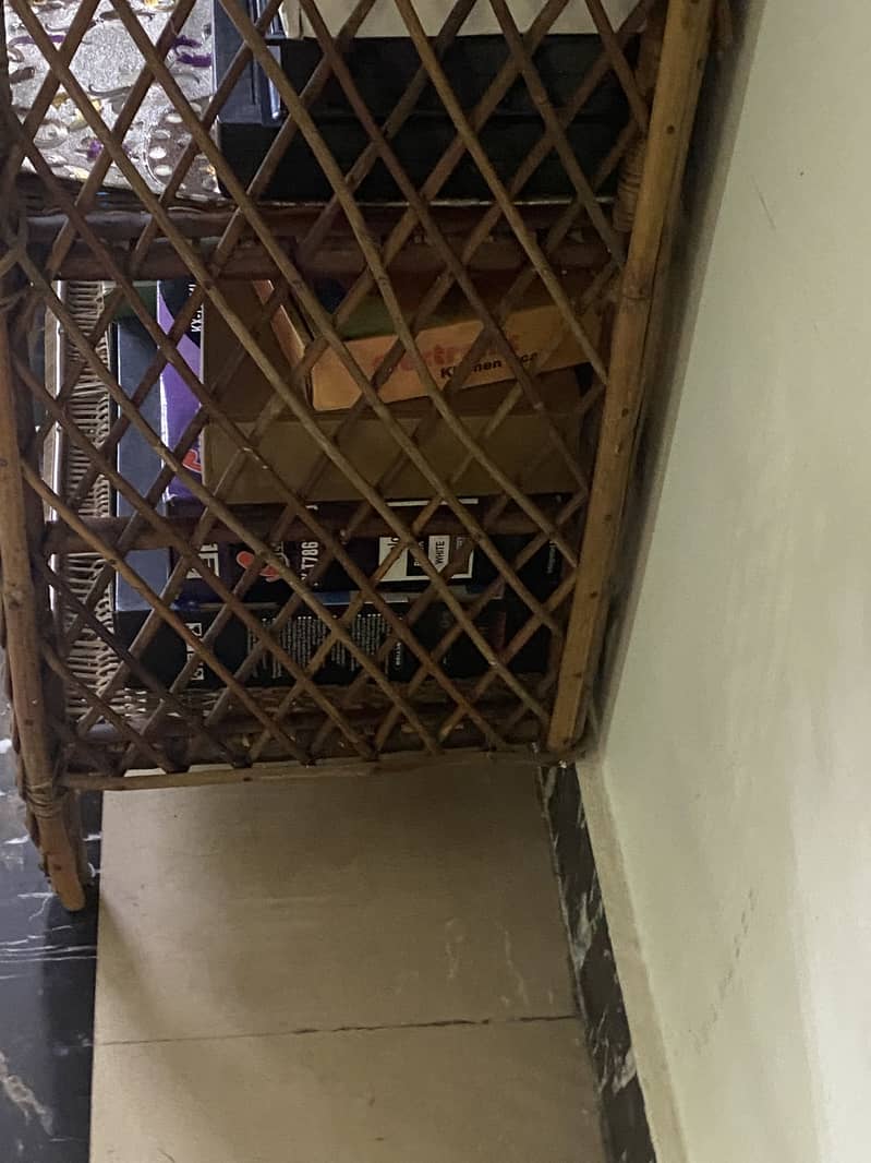 Cane book rack 1