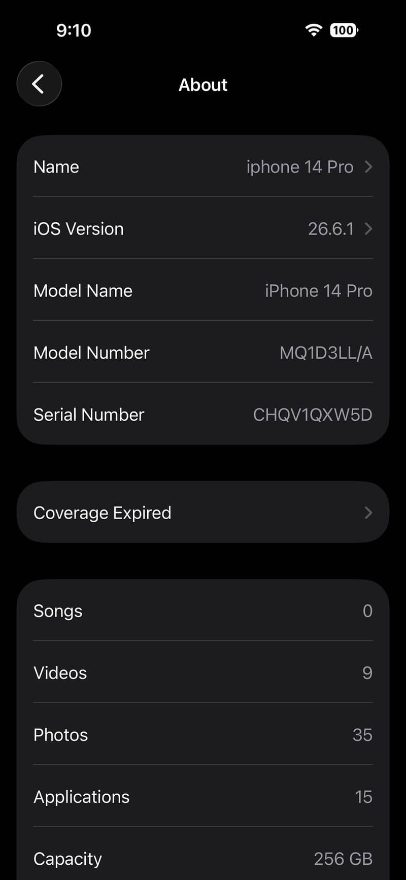 Apple iPhone 14 Pro 0