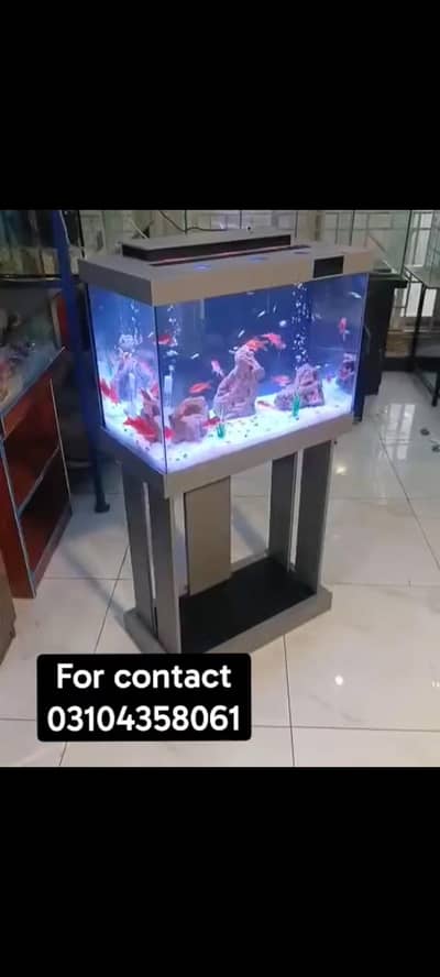 Aquarium - Fish tank - Glass frame