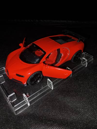 Buggati premium model car ( red color)