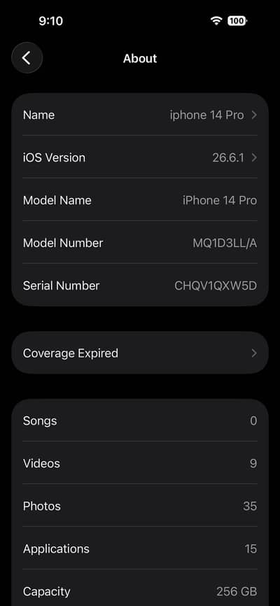 Apple iPhone 14 Pro