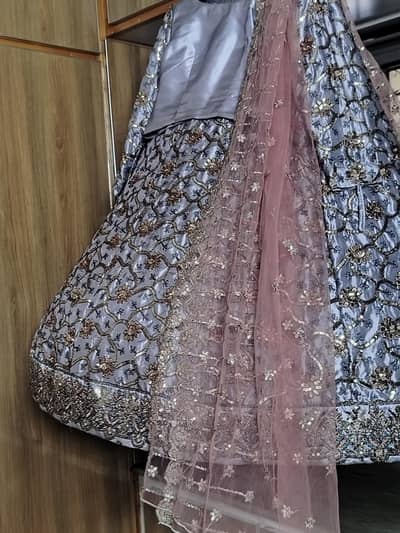 brand new lahnga  with attached cancan