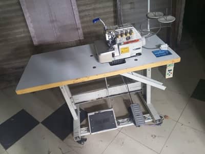4 tread Over lock machine import piece
