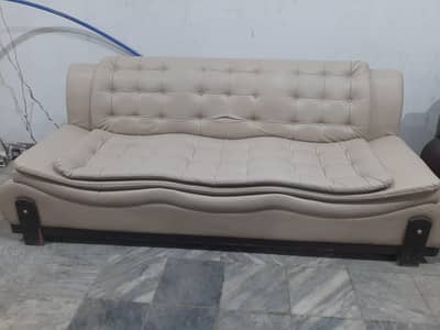 7 Seater Pure Leather Sofa
