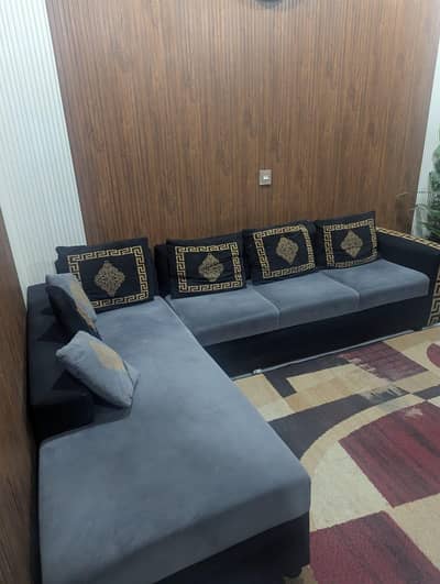 L shaped sofa urgent sale