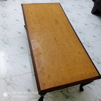 wooden table