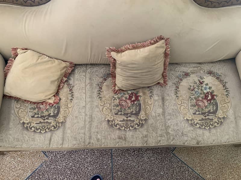 Two sofas 3 seater king size 4