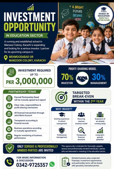 School Franchise Opportunity