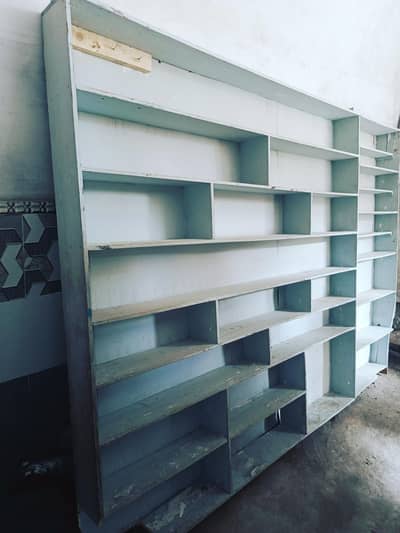 wooden and hardboard Almari racks