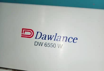 Dawlance washing machine twin tub model number DW-6550W