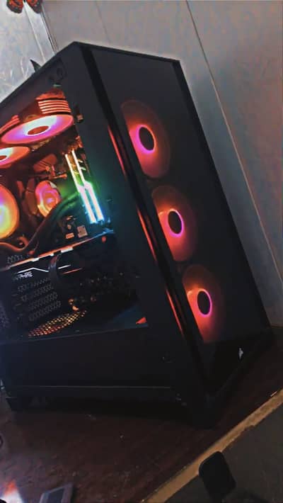 Corsair 4000D Tempered Glass limited edition case with box