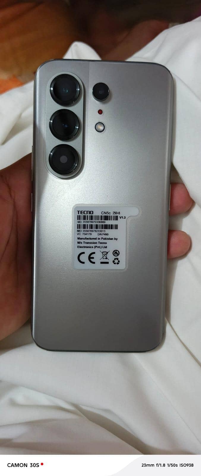 Tecno camon 50pro 6