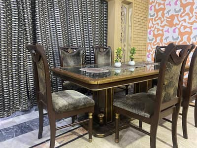 Solid Wood Dining Table Set | Premium Quality
