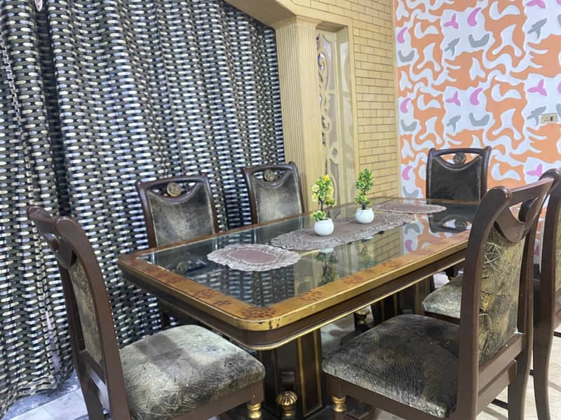 Solid Wood Dining Table Set | Premium Quality 1