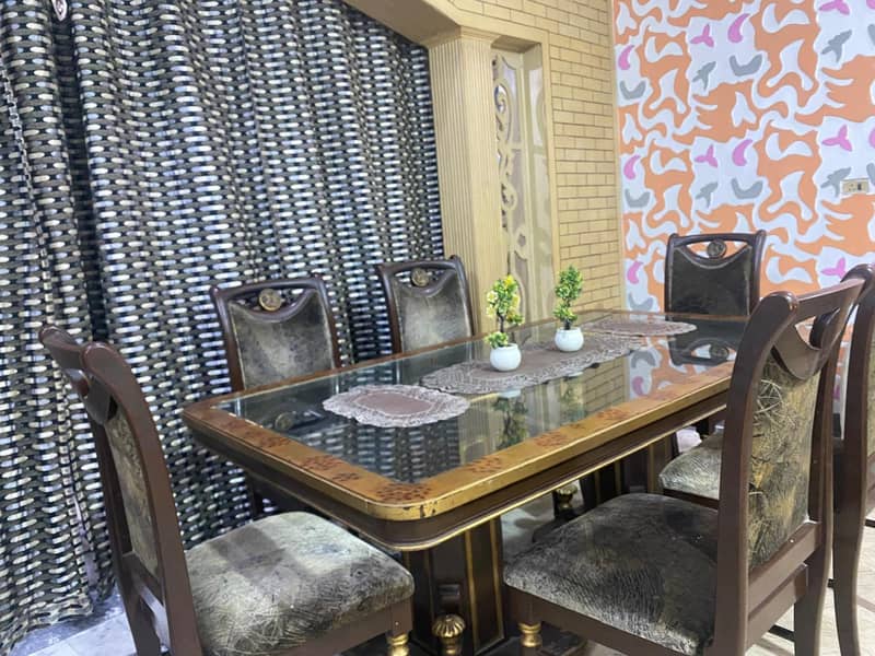 Solid Wood Dining Table Set | Premium Quality 3