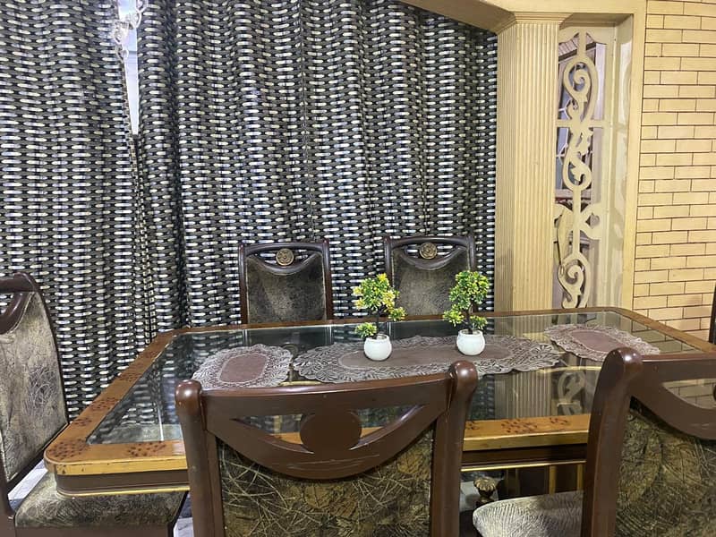 Solid Wood Dining Table Set | Premium Quality 4