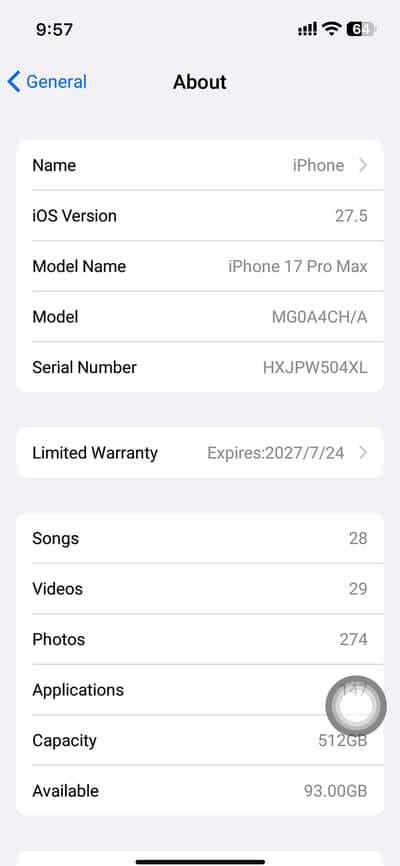 Apple iPhone 17 Pro Max