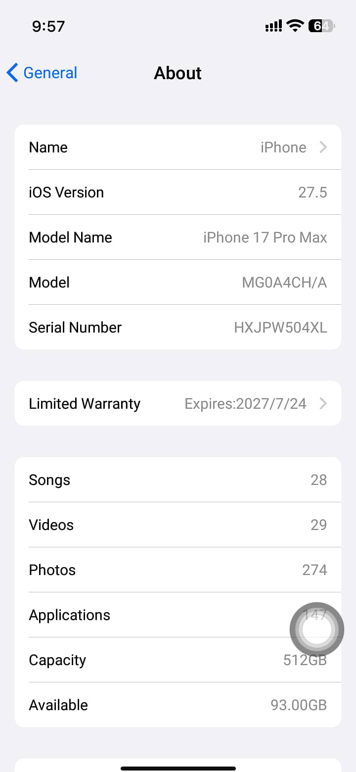 Apple iPhone 17 Pro Max 0