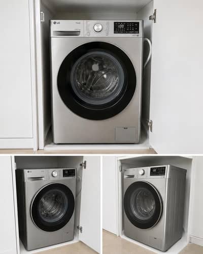 LG ThinQ 10.5/7 kg front-load washer and dryer