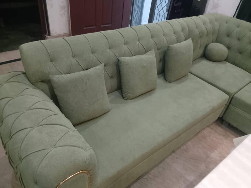 L shaped sofa 8
