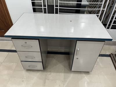 Brand New Executive Office/Study Table with Drawers & Cabinet