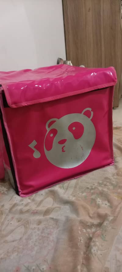 ​Foodpanda Complete Delivery Kit (Bag + Shirt + Cap) for Sale
