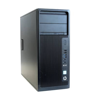 HP Z240 Tower Workstation Intel(R) Xeon(R) CPU E3-1230 16GB 256GB NVME
