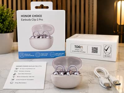 Brand New HONOR Choice Earbuds Clip 2 Pro – Box Packed / Open Ear Clip