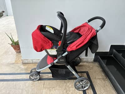 Imported Britax B-Free Stroller Prem Car Seat Combo