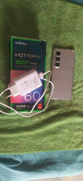 Infinix Hot 60Pro Plus Mobile 16/256 GB with Full Box condition 10/10