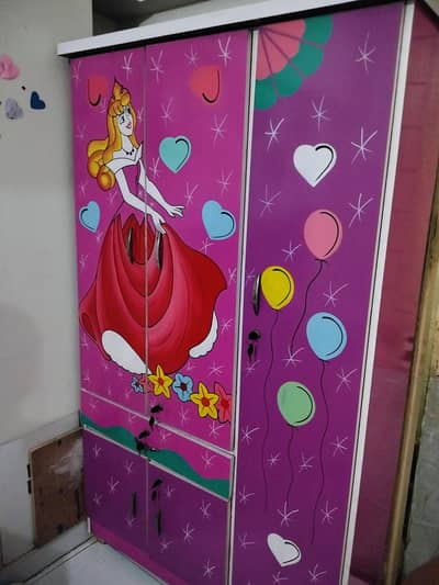 Kids pink wardrobe