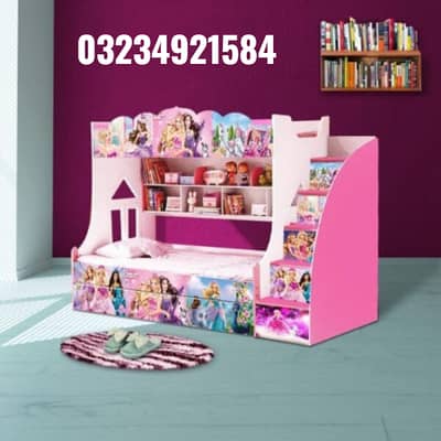 Bunk bed | Kid wooden bunker | Baby bed | Double bed | Triple bunk bed