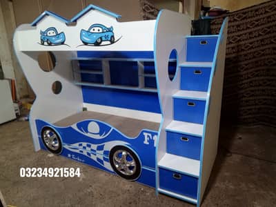 Bunk bed | Kid wooden bunker | Baby bed | Double bed | Triple bunk bed