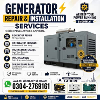 Generator Repair & Installation Services  | Generator Maintenance