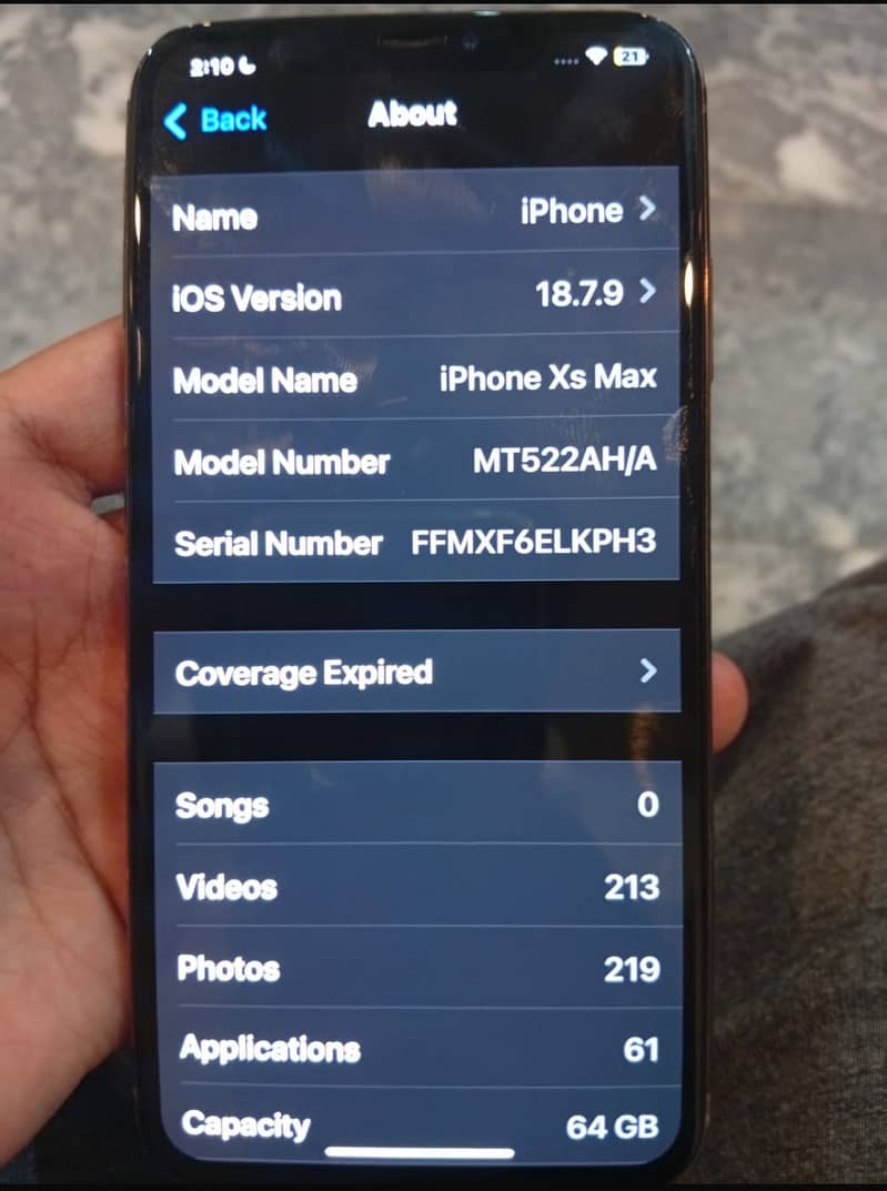 Apple iPhone XS Max 6