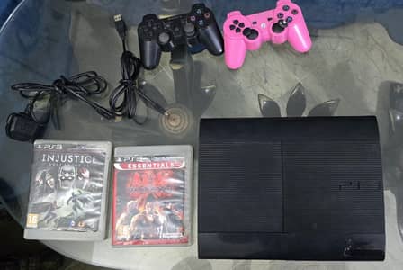 PS3 with 2 games