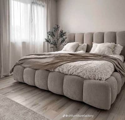 King size bubble bed - Decent bed design - Bubble poshish bed set