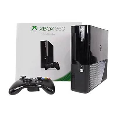 Xbox 360 E Slim 250 GB With 35 Games