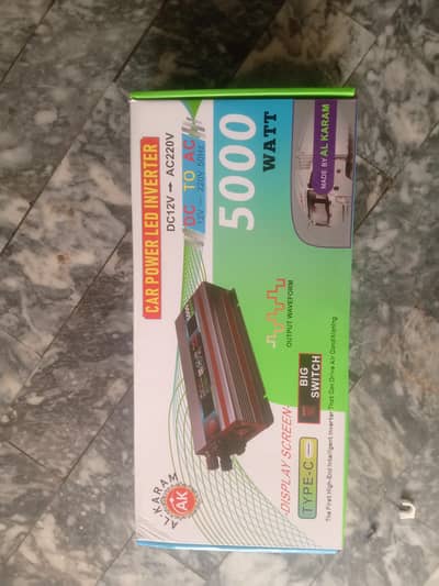 alkaram solar inverter 5000 watt 10/10 condition new