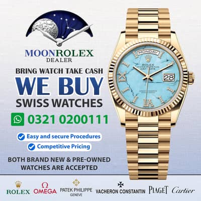 Get Cash / Rolex Cartier Omega Hublot Chanel Corum Graham Breguet Rado