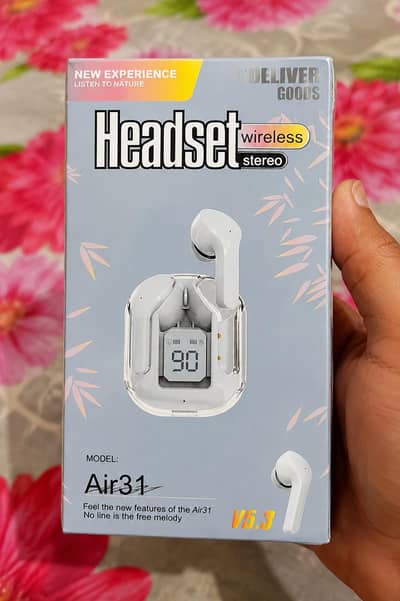 Earbuds air31 new hain not use