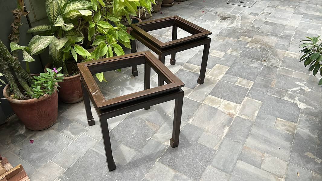 Table set 2 single + one large 5