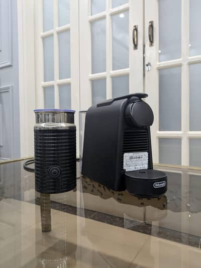 Nespresso Pods Coffee Machine and Frother for sale