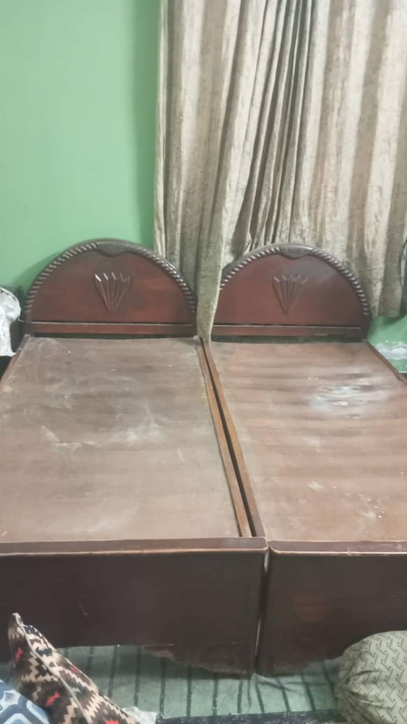 single bed 2 pcs 0