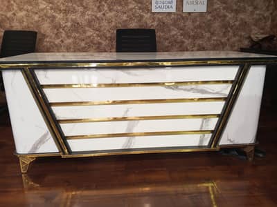 Executive Table and One Chair for sale
