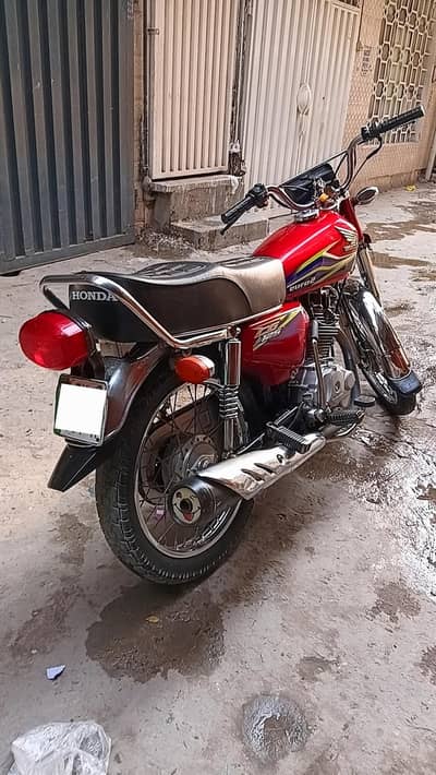 Honda CG 125 2017A Total janiun