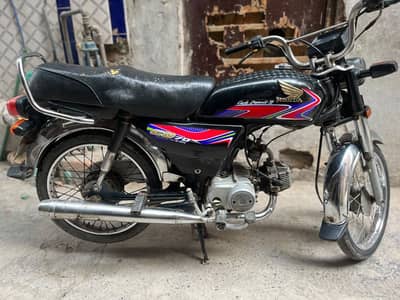 Honda CD 70 2017 model Document clear first owner bio available